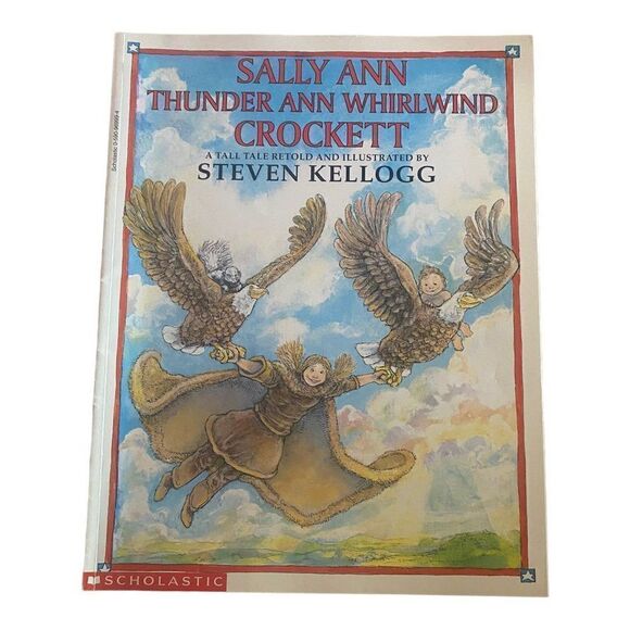 Sally Ann Thunder Ann Whirlwind Crockett Book - Picture 1 of 3